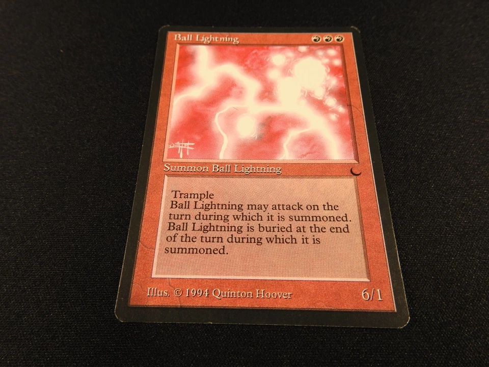 Ball Lightning Artist Proof NM/LP [The Dark] Hoover Mtg Magic Free Tracking! - Image 4 of 4