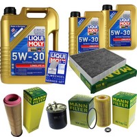Mann Inspektionspaket 7L Liqui Moly Longlife 5W-30 FüR Mercedes E-Klasse W211
