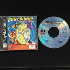 Bugs Bunny: Lost in Time PS1 PlayStation 1 Completo CIB Ottime Condizioni