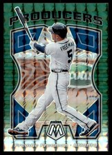 2021 Panini Mosaic Producers Mosaic Green Freddie Freeman Atlanta Braves #1
