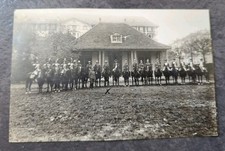Rare Victorian RPPC Mounted Military Guard Cavalry c1890s–1900s Wassermann Photo