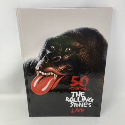 The Rolling Stones Live 50 & Counting Hardcover Program Book Mick Jagger