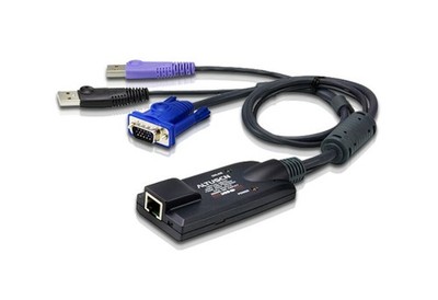 ATEN KA7177 Tastatur-, Video- und Mauskabel Schwarz