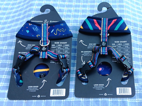 NEW Lucy & Co. Reversible Water resist Neoprene Dog Harness BENEFITS DOG RESCUE - Picture 2 of 2