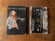 Britney Spears Stronger Cassette Tape Single 2000, Jive