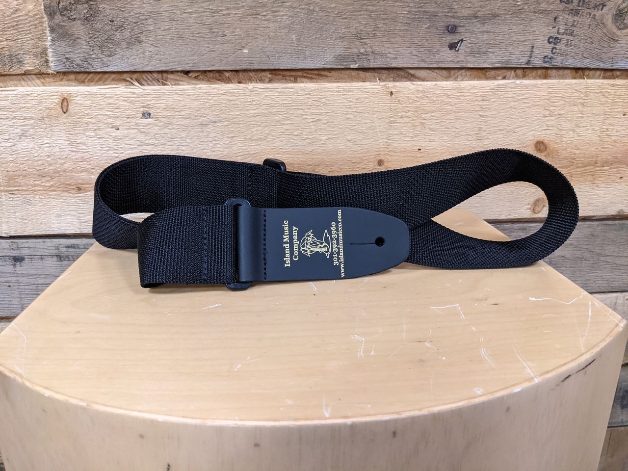 Island Music 2 Стандартный полиамидный ремешок черного цвета