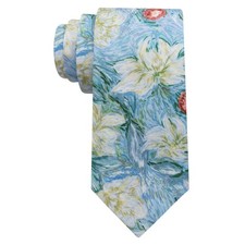 Luckyvestir Floral Ties for Men 2.75'' Cotton Skinny Tie Mens Flower Neckties...