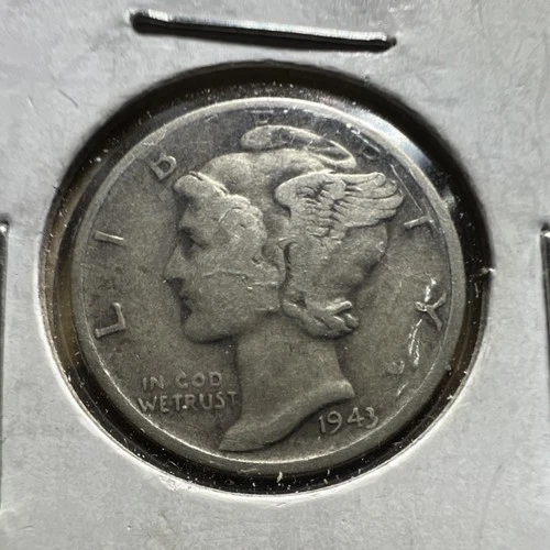 1943-S Mercury Dime Silver 10C US Coin Circulated Business Strike