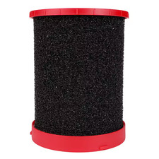 Filtro húmedo de espuma al vacío húmedo/seco grande para aspiradoras de tienda húmedas/secas Milwaukee (paquete de 1)