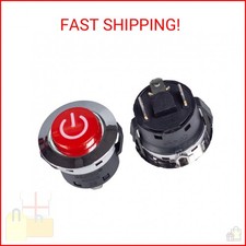 Red Round Power Button for Ride on car The Power Switch Button Start Switch for