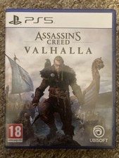 Image of Assassins Creed Valhalla PS5 Game. Perfect Condition, Never Played It.