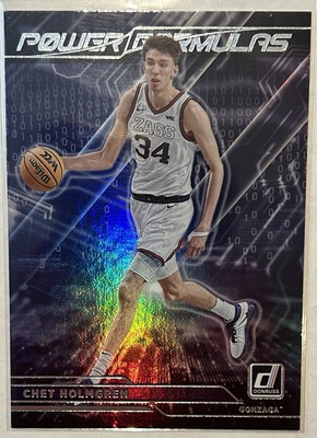 2022 Panini Chronicles Donruss Draft Picks - Chet Holmgren ''Power Formulas'' 