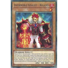 Yu-Gi-Oh TCG AMDE-DE050 R Infernoble Knight - Roland Amazing Defenders