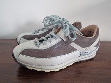 Womens Rohan Comfortable Casual Trainers/Walking Shoes Grey Blue UK 4