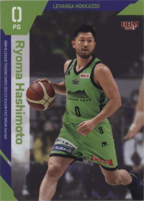 BBM 2022 2nd 柳田悠岐 1 of 1 2022-23 BBM B.League Fast Break