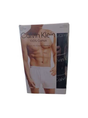 Men's Calvin Klein Classic Fit Knit Boxers - Black, Small