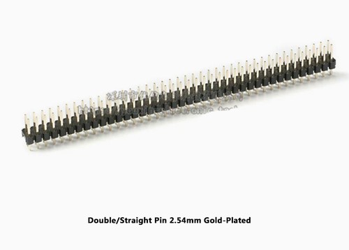 2.54MM Spacing Single/Double Row Black Pin 1*40P/2*40P Straight/Bent Long Row - Picture 18 of 22