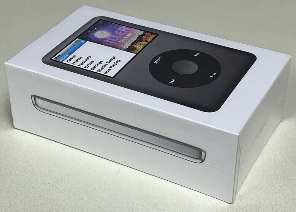 New Apple iPod Classic 7th Generation Black / Space Grey 256GB 