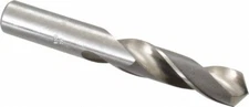 Hertel 9/16" 118� High Speed Steel Screw Machine Drill Bit Bright Finish, Rig...