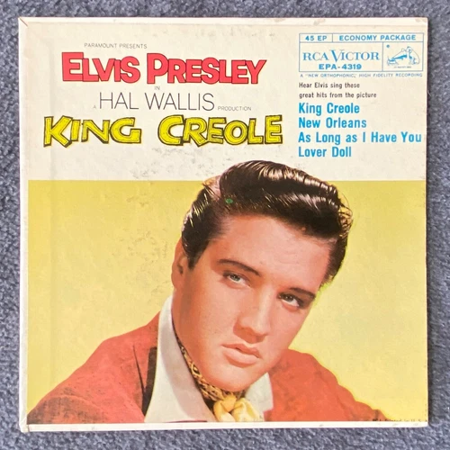 Elvis Presley - King Creole 1958 7” EP Excellent Vinyl!!