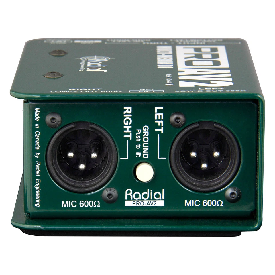 Radial ProAV2 2-Channel Passive A/V Direct Box - Image 3 of 4