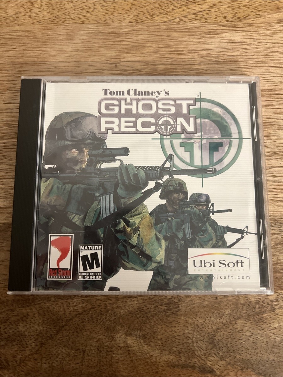 Tom Clancy's GHOST RECON 日本語版 PC CD-ROM Ghost Recon Tom Clancy's Video Game Pc Cd-Rom M-Mature