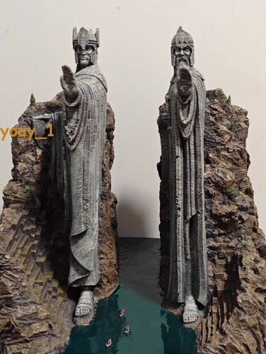 The Lord of the Rings The Argonath Gates of Gondor Scene Model Statue 34cm Decor - Picture 22 of 24