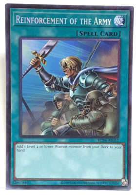 Yugioh Asian-English Reinforcement of the Army RC04-AE052