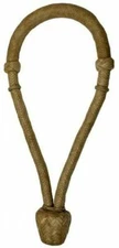 5/8" Rawhide Core SHOW BOSAL 5.5" x 11.5" Showman NATURAL Braided RAWHIDE