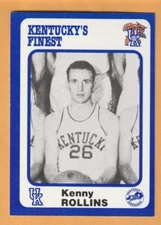 Kenny Rollins Kentucky Wildcats 1988 Card #20 Wickliffe KY 1948 NCAA Champs 14G