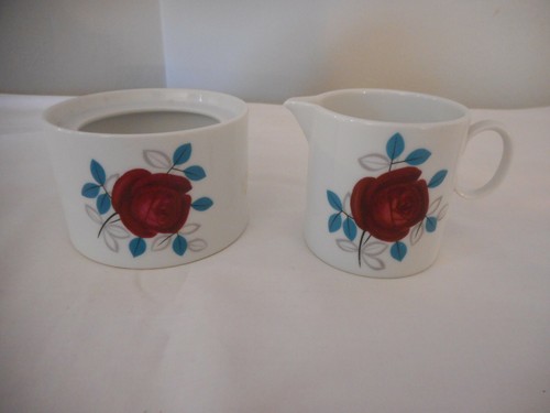 Cafetera, tazas, crema y azúcar MCM Rosenthal Thomas Alemania China de colección - Imagen 9 de 11