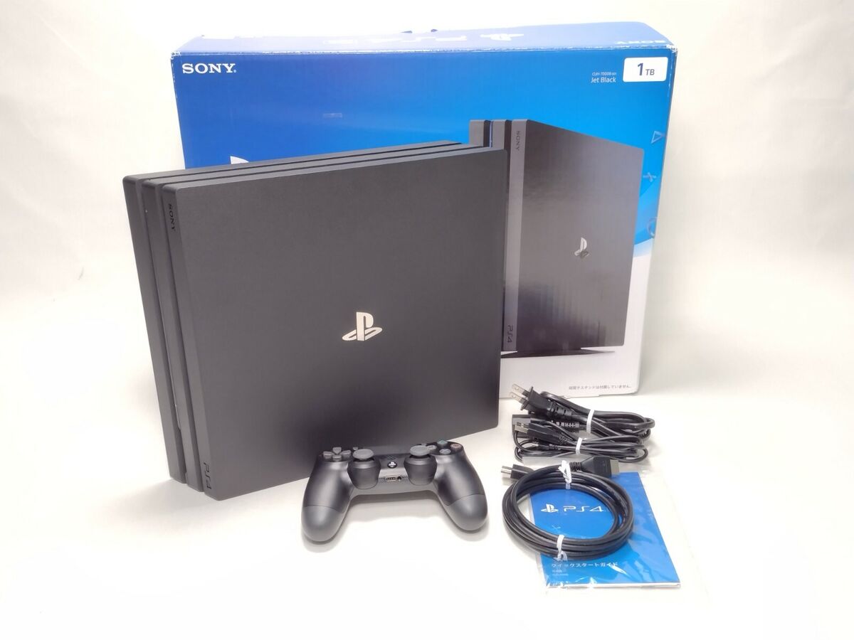 PS4 Pro 1TB CUH-7000B B01 Jet Black