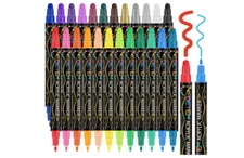 Acrylic Paint Pens Dual Tip Painting Wood Canvas Stone Rock DIY Art Crafts Gift