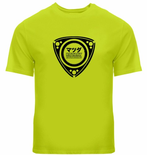 Mens/Unisex Tee T-Shirt Gift Shirts Print Rotary Motor Engine RX3 RX7 RX8 Wankel - Picture 32 of 33