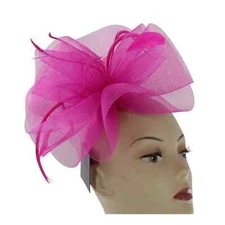 Bellissima Fine Millinery Church Wedding Derby Fascinator Hat Headband #FSC5