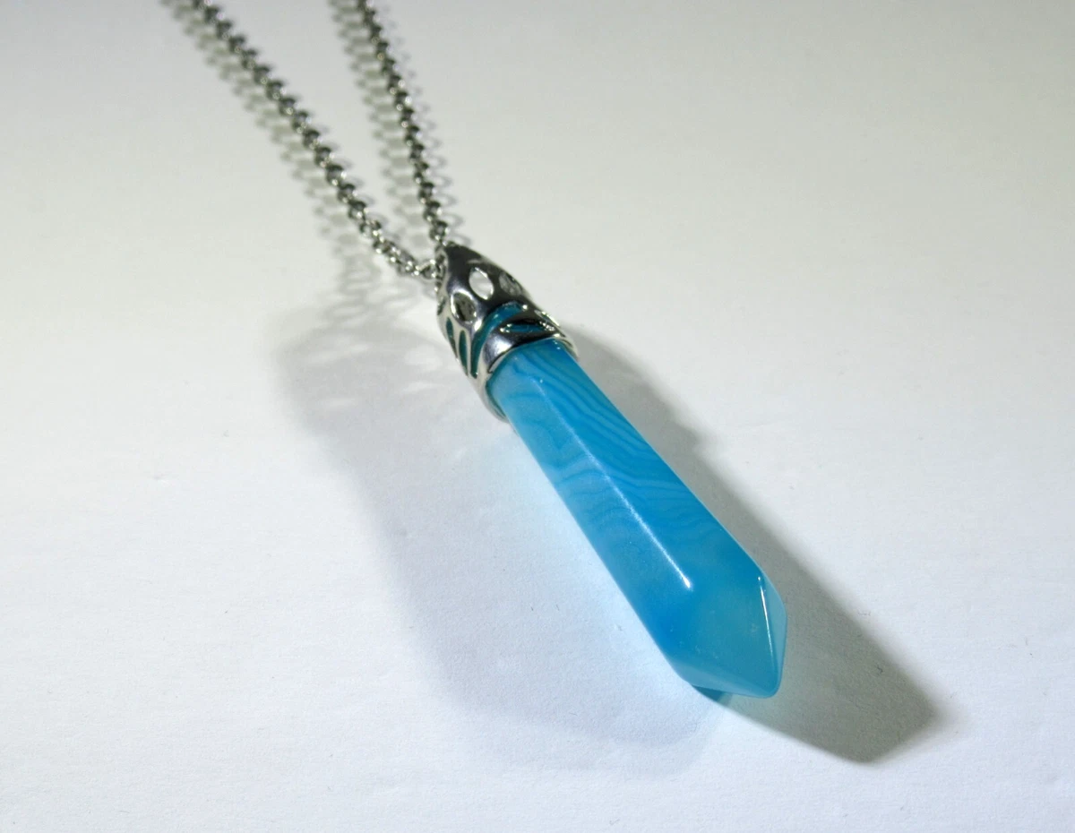 Agate necklace ebay deals