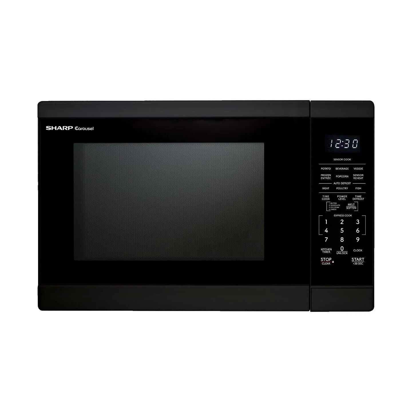 Sharp Black Microwaves