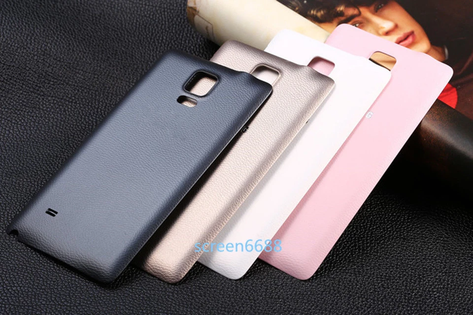 Panel de cubierta trasera de repuesto para Samsung Galaxy Note 4 N910F N910C N910A N910P/T Foto 2 de 4