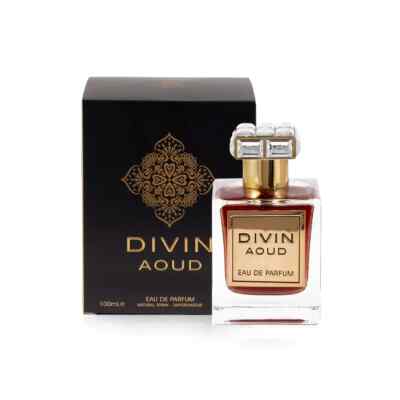 DIVIN AOUD BY FRAGRANCE WORLD-EDP-UNISEX-SPRAY-3.4 OZ-100 ML-AUTHENTIC-U.A.E