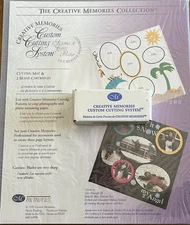 Creative Memories Custom Cutting System, NIB, 3 cutting blades