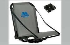 GRIZZLY JIG MILLENNIUM MARINE BOAT SEAT GREY B100GY WITH SWIVEL (195 SOLD )