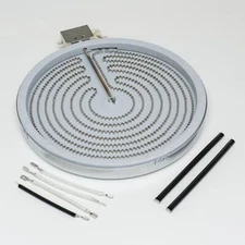 CMR975D25 Range Stove Radiant Burner Heating Element Eye 9 3/4" 2500W Wire Kit