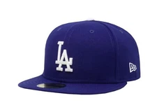 New Era 59Fifty Men Women Cap Los Angeles Dodgers Blue On Field Fitted Game Hat