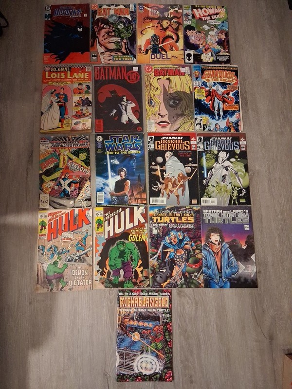 Lot Of 17 Vintage Comic Books