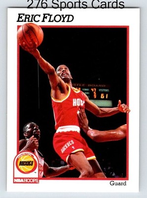 1991-92 NBA Hoops - Eric Floyd #75