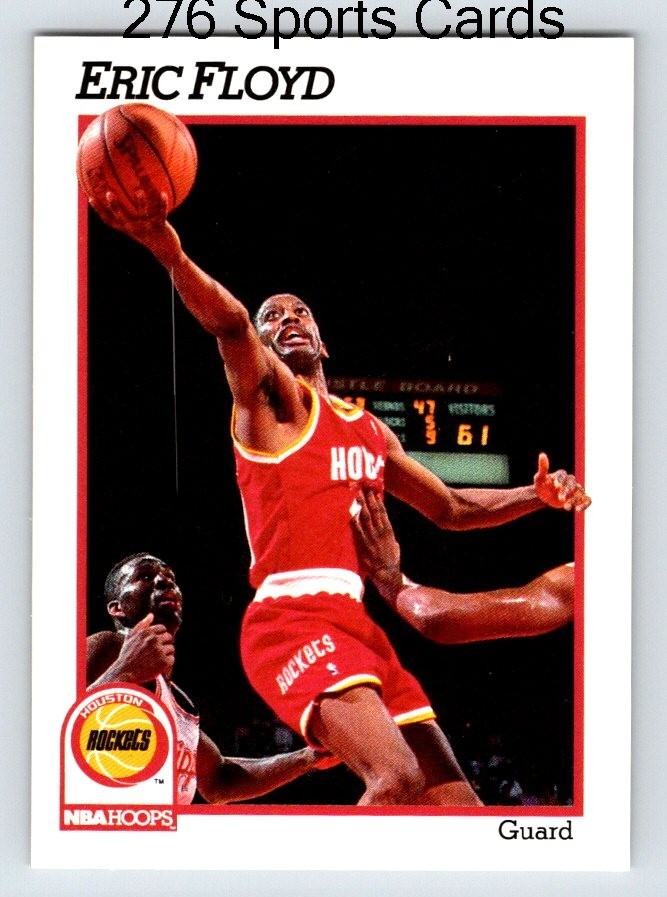 1991-92 NBA Hoops - Eric Floyd #75