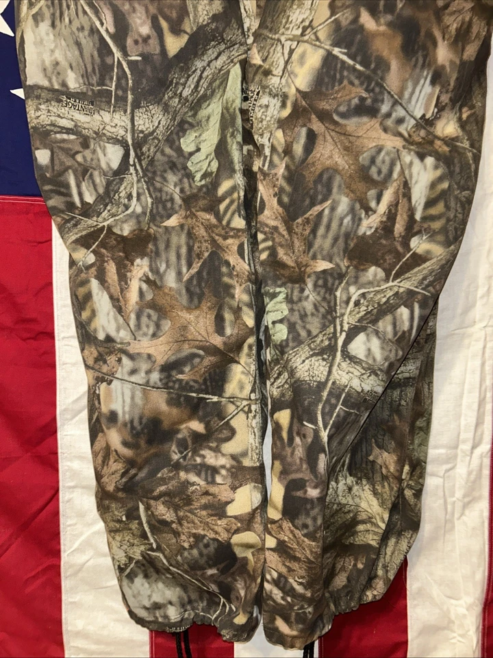 ADVANTAGE TIMBER Bill Jordan LIBERTY Camo Bib Overalls Bibs 46 Regular - NWT - Image 4 of 4