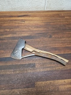K730 antique Marbles Safety Axe Hatchet Gladstone AS IS For PARTS/RESTORE