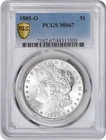 1885-O Morgan Silver Dollar MS67 PCGS