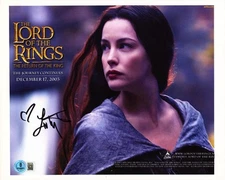 Liv Tyler Lord of the Rings Authentic Signed 8.5x11 Photo BAS #BS20709